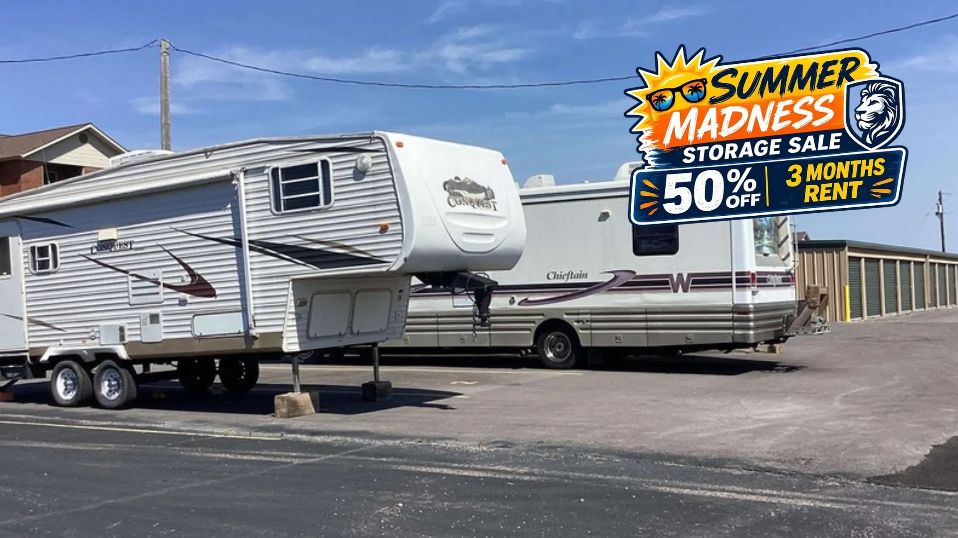 Summer Madness Storage Sale at Storage Lion